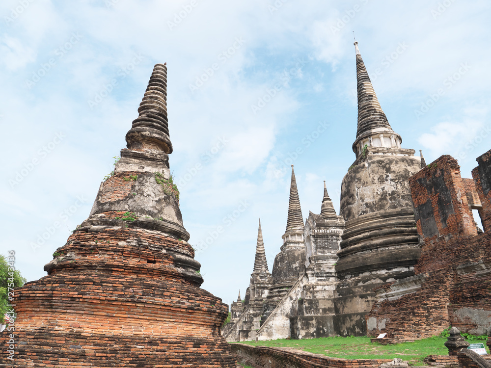 タイ王国 アユタヤ ワット・プラ・シーサンペット タイ王国 アユタヤ ワット・プラ・シーサンペット