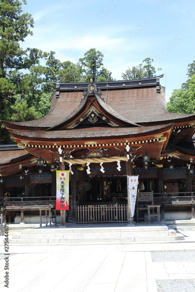 Taga shirine in Shiga Prefecture, Japan