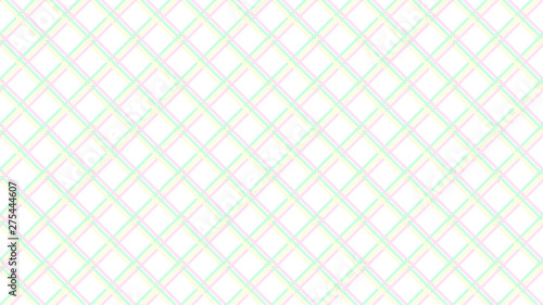 Simple colorful pastel grid pattern on a white background.
