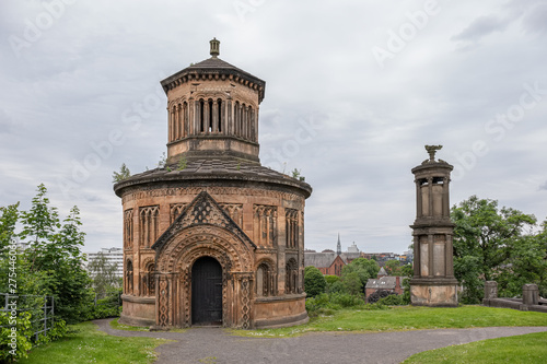 Ancient Architecture at Glasgow Necropolis is a Victorian cemetery in Glasgow and is a prominent feature in the city centre of Glasgow.