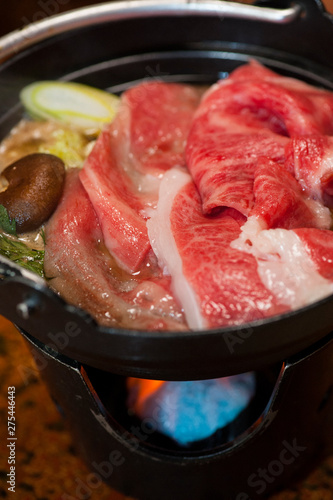 Stewed beef of Matsusaka, among best meat products in the country, Ise shi, Japan photo