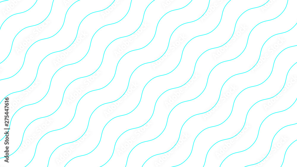Blue wave lines like sea water.