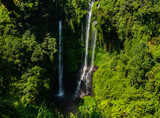 Amazing the Sekumpul waterfall in Bali, Indonesia