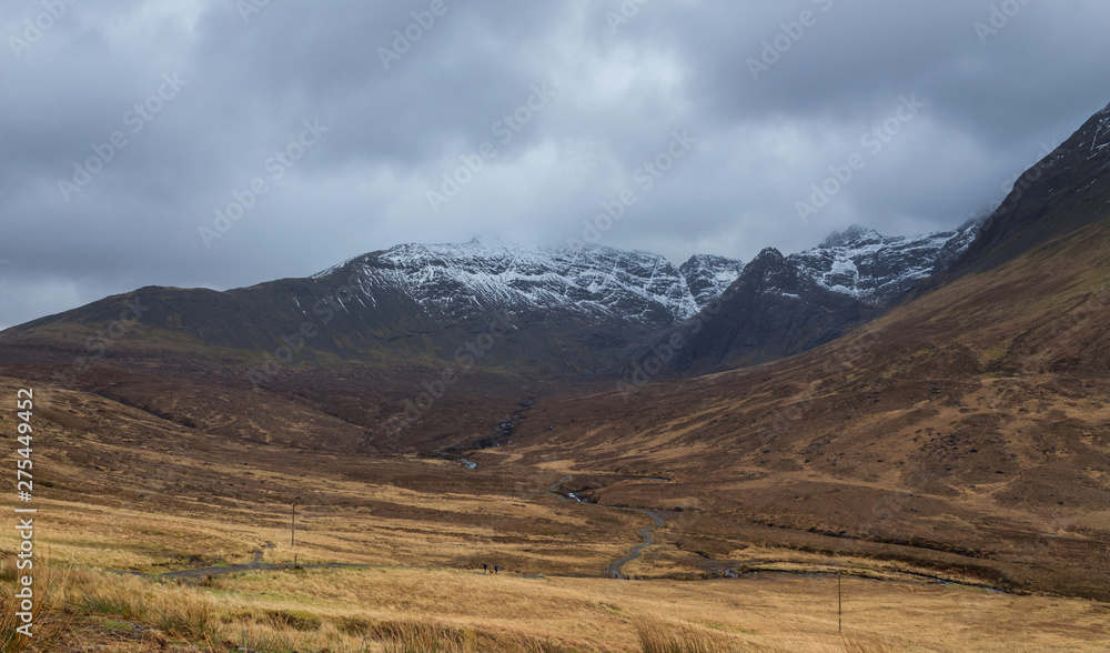 mountains at Scottish Highlands