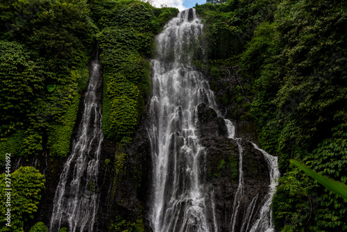 Beautiful waterfall in Bali, Indonesia.