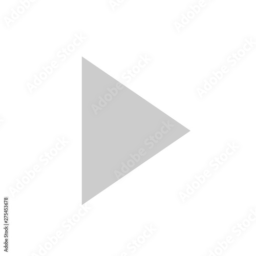 Free Download Play button icon. Video vector illustration. Flat vector illustration for web design and mobile app. - GFXLoad
