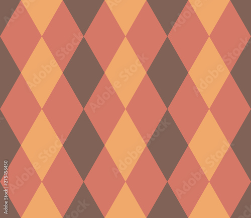 Seamless geometric pattern. Seamless abstract rhombus geometrical background. Infinity geometric pattern. Vector illustration.