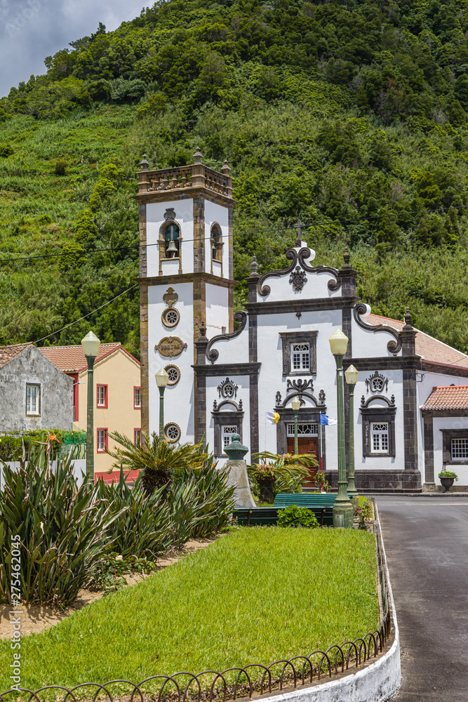 Church of Cheia de Graca in Faial Da Terra, Sao Miguel, Azores