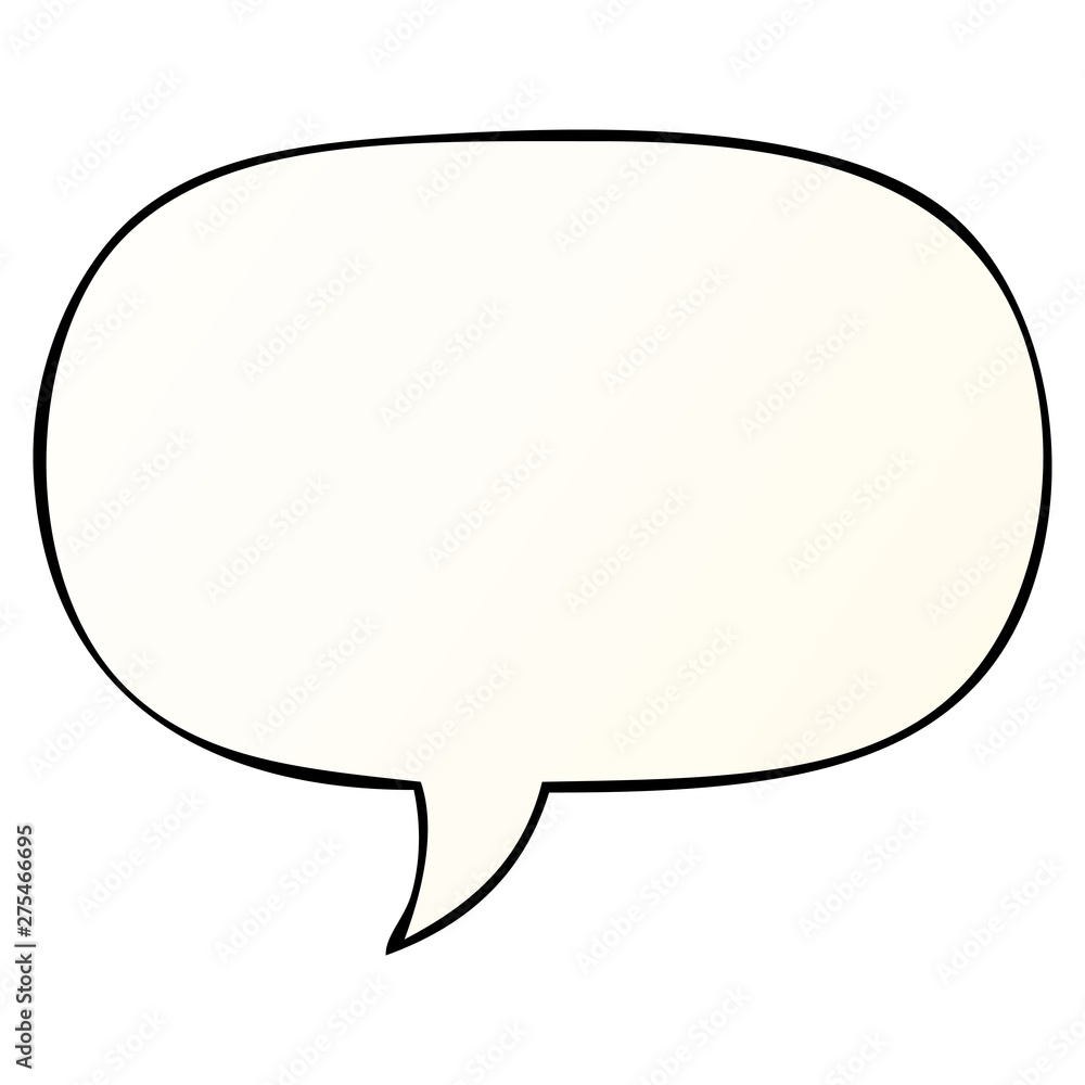 cartoon speech bubble in smooth gradient style and speech bubble in smooth gradient style cartoon speech bubble in smooth gradient style and speech bubble in smooth gradient style