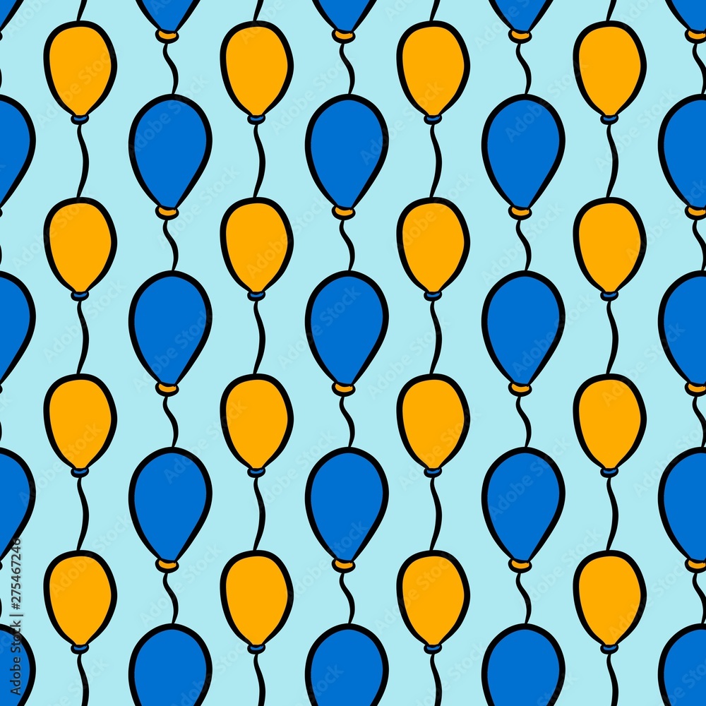 seamless pattern background of colorful balloon seamless pattern background of colorful balloon