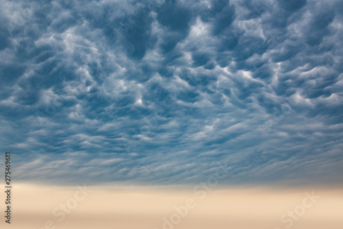 Unusually cloudy clouds. Biconvex clouds, which are also called Mastoid, are much less common once every ten years.