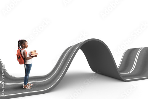 Fotografia Difficult way . 3D Rendering