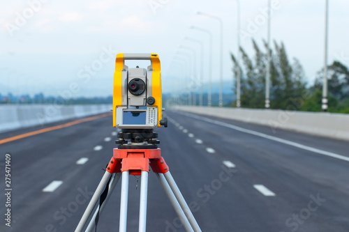 Theodolite in construction,Land surveying and construction equipment, Survey equipment in construction