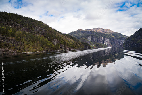 Osterfjord, near Bergen photo