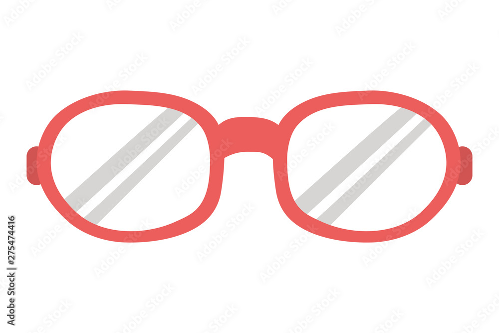 Fototapeta premium Isolated glasses design vector illustrator