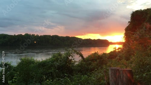 Missouri River timelapse photo