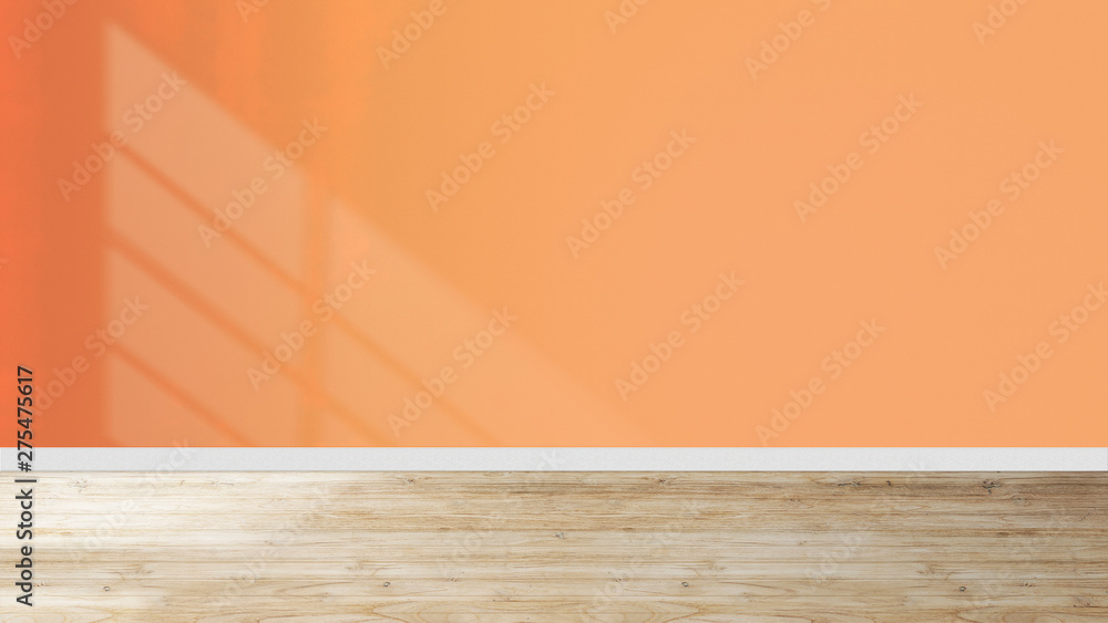 Abstract room, background with wooden floor and copy space Abstract room, background with wooden floor and copy space