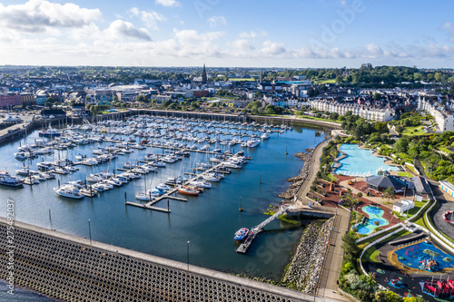 Bangor seafront and marina, Northern Ireland