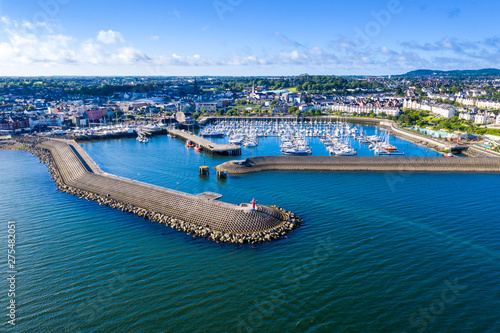 Bangor seafront and marina, Northern Ireland