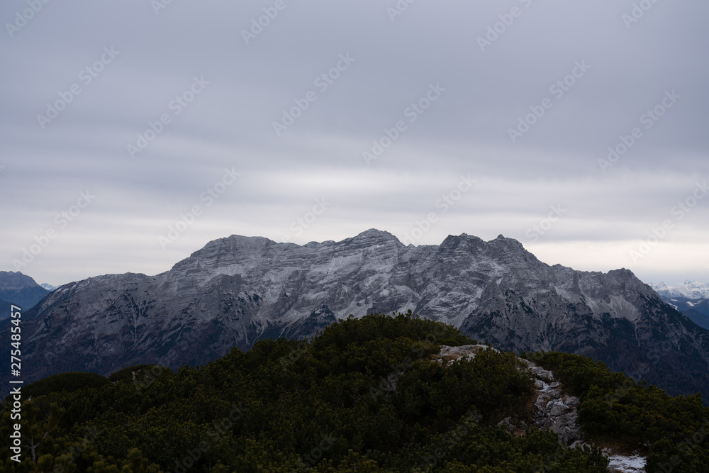 Mountain views Steinplatte Almsot Winter