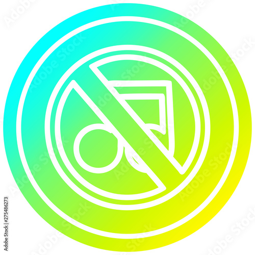 no music circular in cold gradient spectrum Free Download no music circular in cold gradient spectrum - GFXLoad