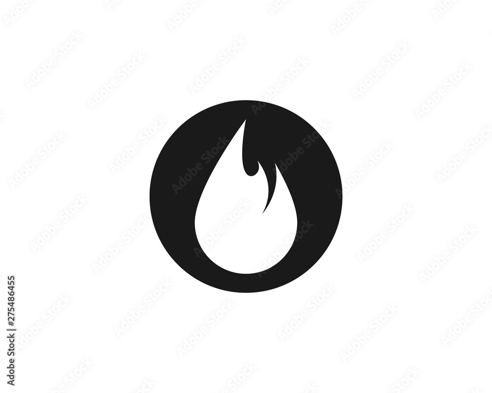 Fire flame Logo Template vector icon Oil, gas and energy logo concept Fire flame Logo Template vector icon Oil, gas and energy logo concept
