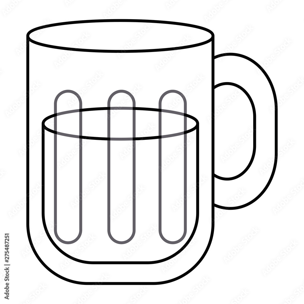 Glass of beer vector illustrator Glass of beer vector illustrator