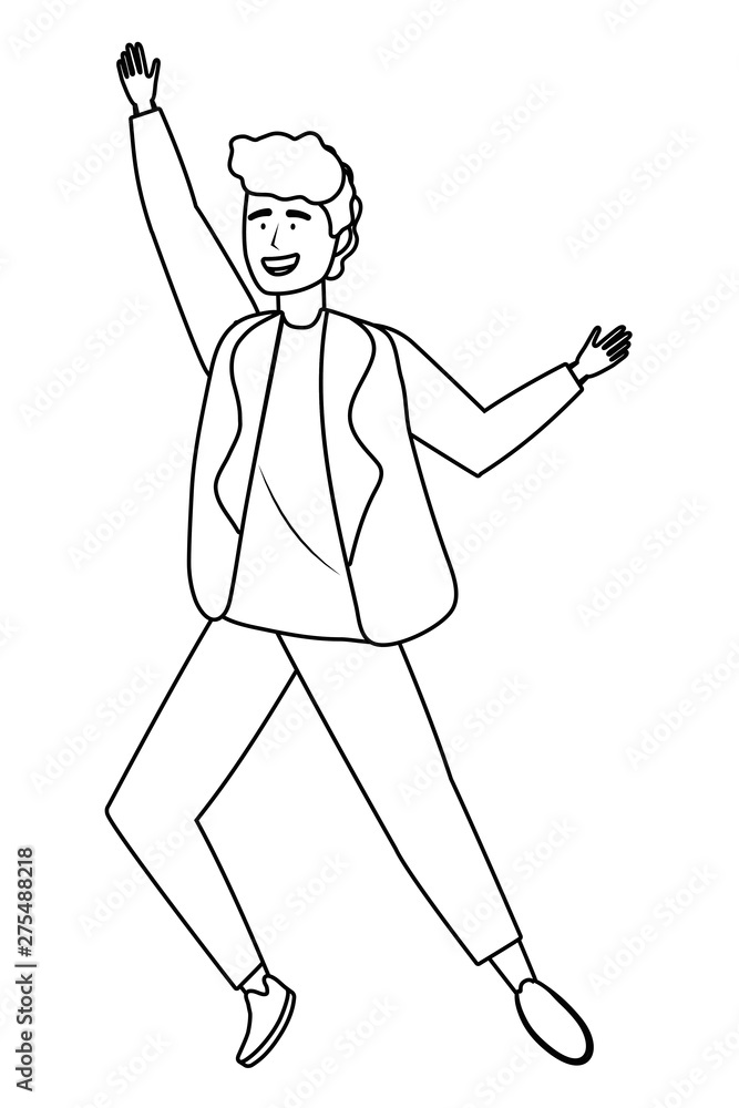 Avatar of a man design vector illustrator Avatar of a man design vector illustrator
