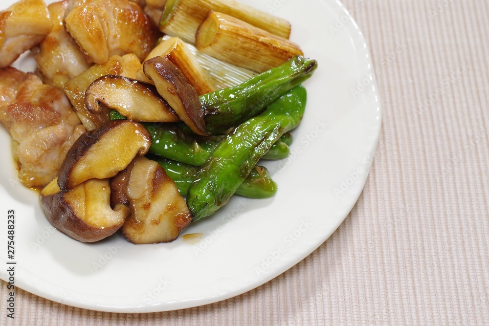 鶏肉と野菜の炒め物 鶏肉と野菜の炒め物
