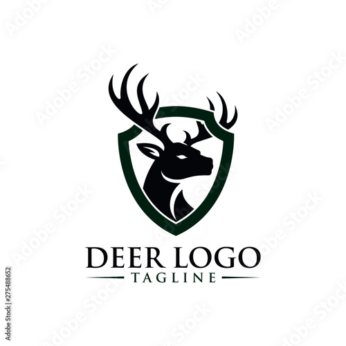 Deer Logo Vector