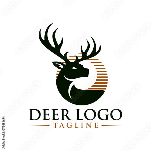 Deer Logo Vector