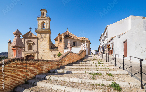 Ancient city of Antequera in Spain