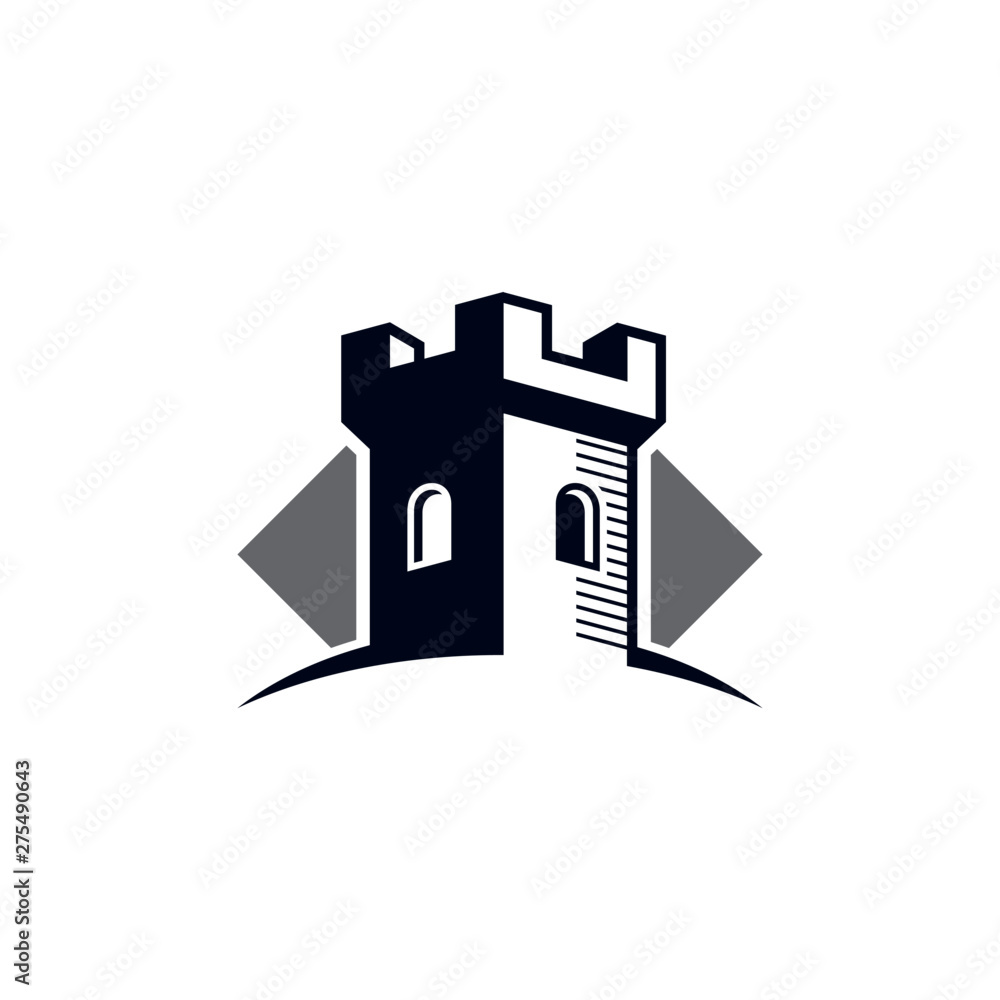 Castle Logo Vector Castle Logo Vector