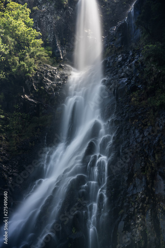 Madeira levada walk Risco waterfall