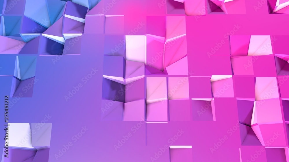 3d surface as 3d low poly abstract geometric background with modern gradient colors, red blue violet 53 3d surface as 3d low poly abstract geometric background with modern gradient colors, red blue violet 53