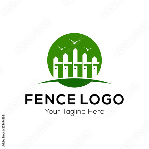 Fence Logo Template