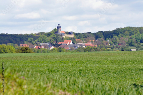 blick zur burg zwernitz photo