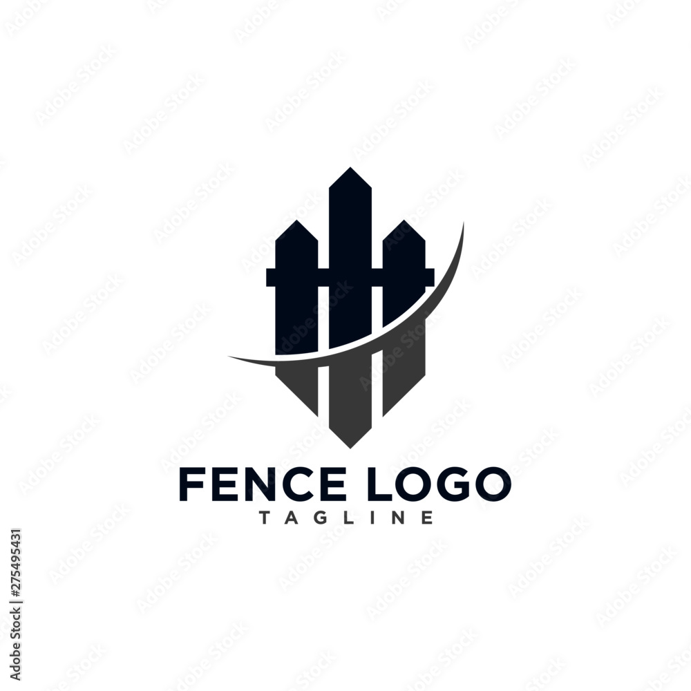 Fence Logo Template