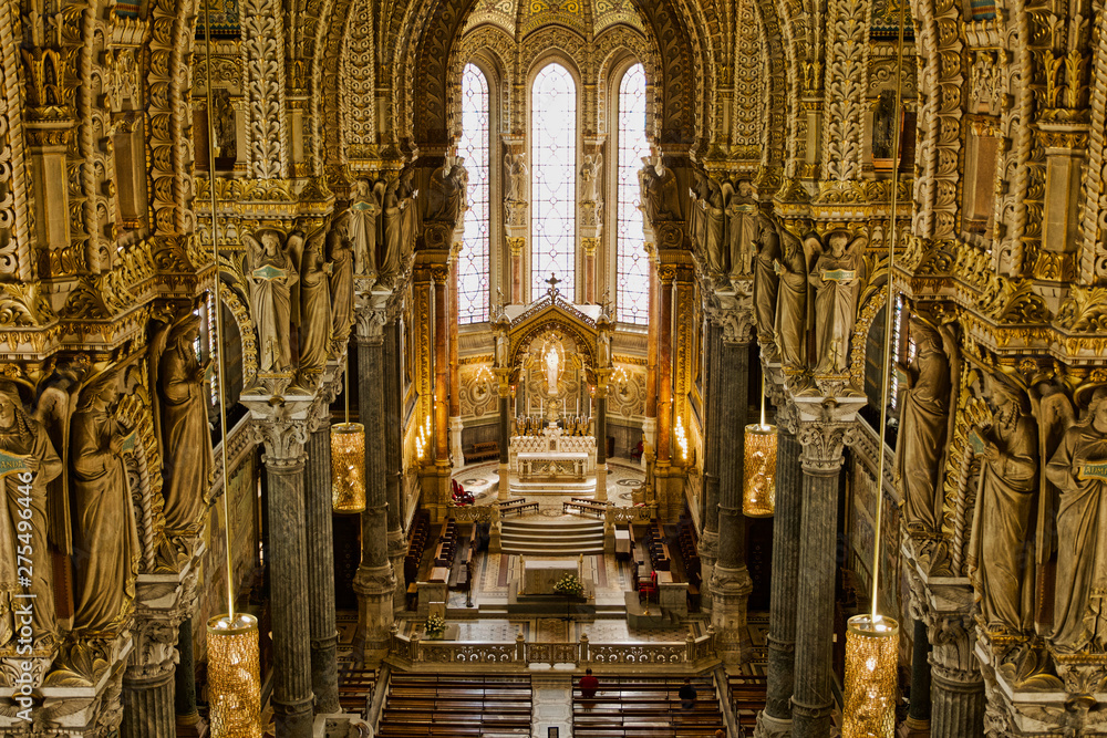 Fototapeta premium Basilique de fourrière