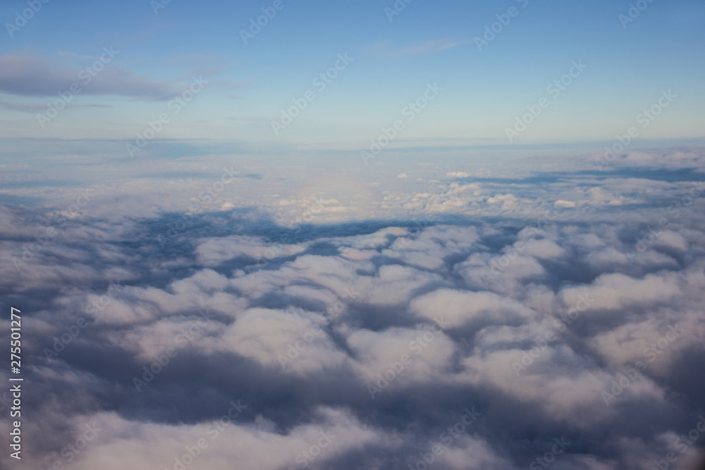 Clody blue sky aeral view above Clody blue sky aeral view above