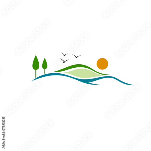 Hills Logo Stock Images