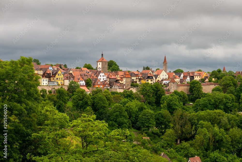 Southern view of Rothenburg