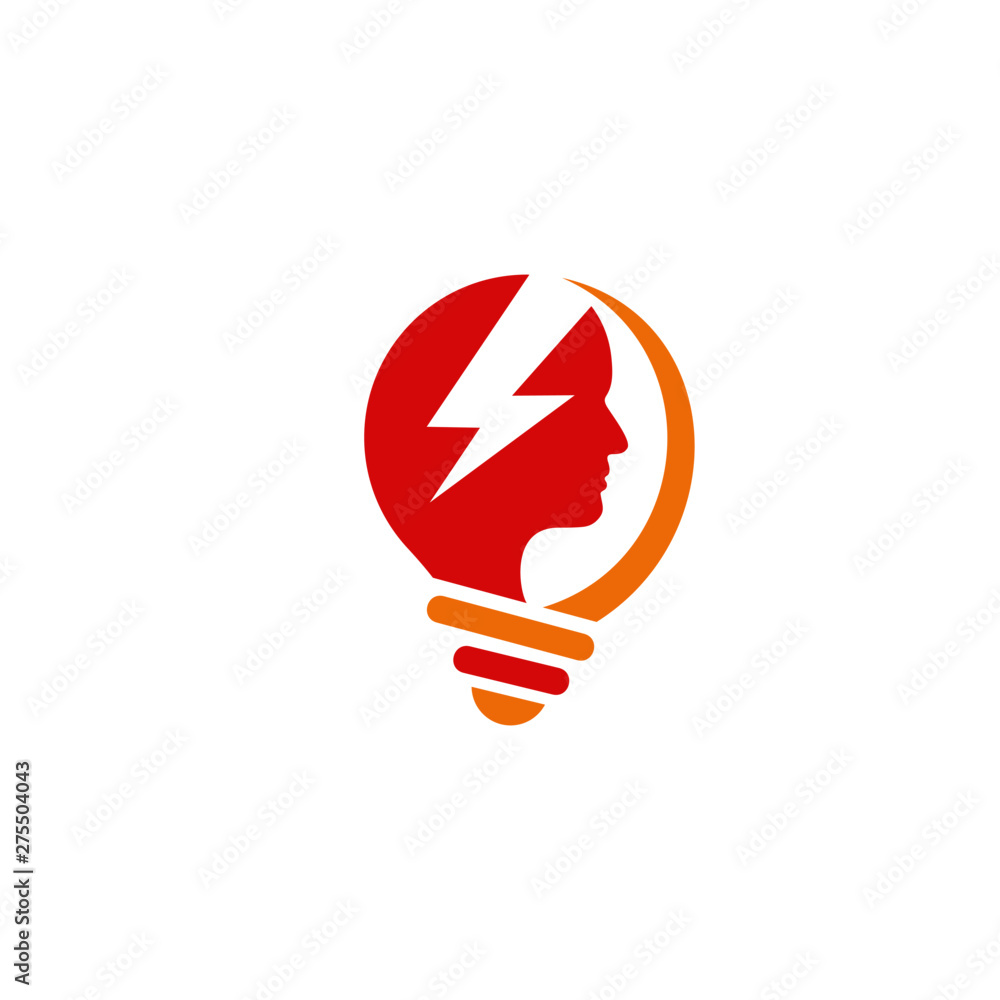 Abstract Lamp Logo Design Template Vector Image Abstract Lamp Logo Design Template Vector Image