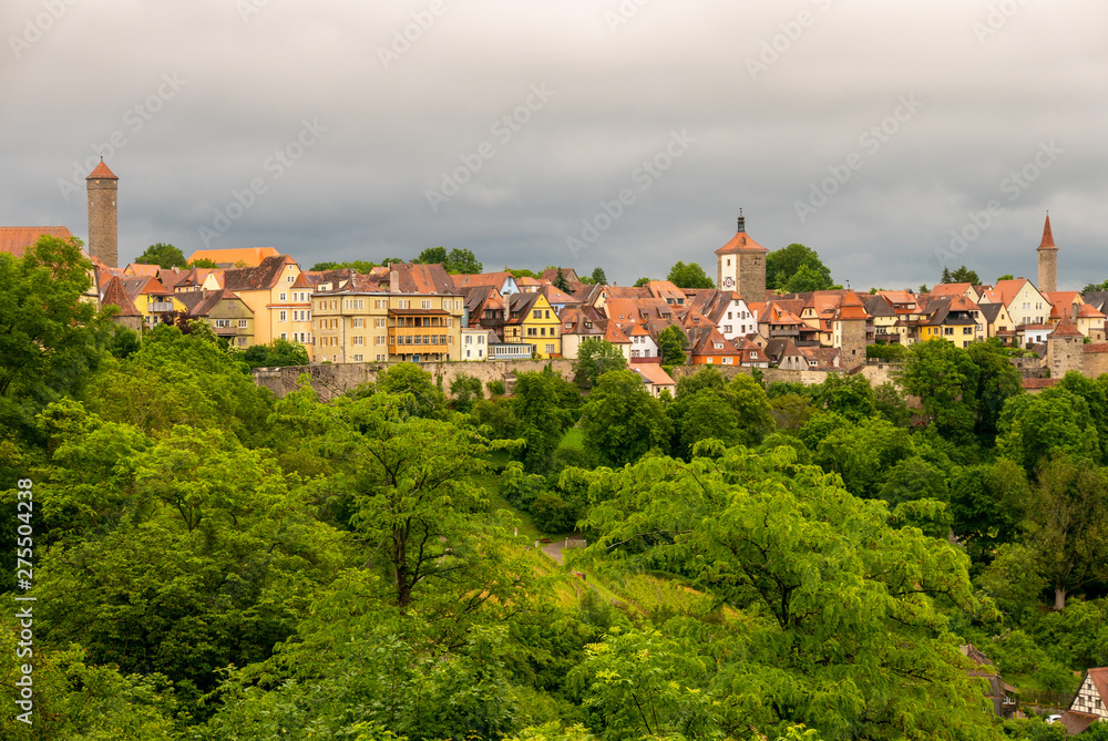 Southern view of Rothenburg