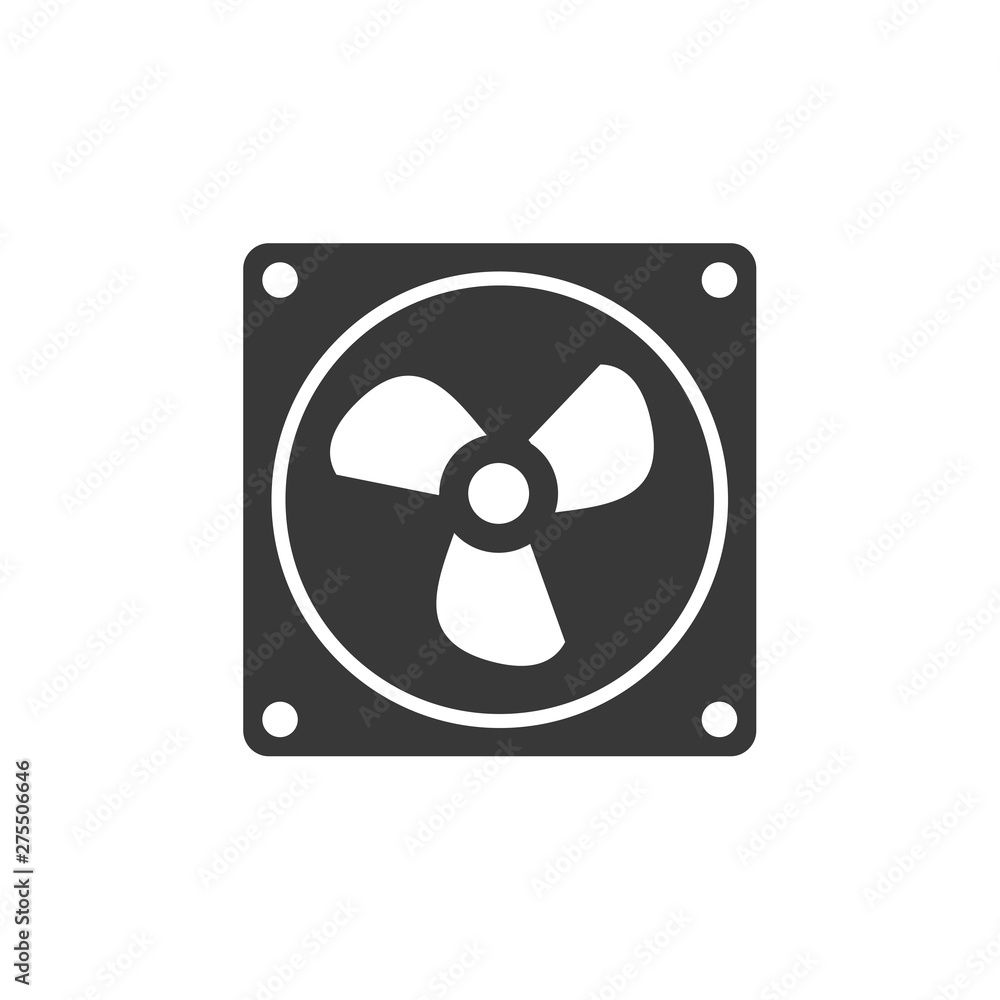 Exhaust fan icon template black color editable. Exhaust fan symbol vector sign isolated on white background. Simple logo vector illustration for graphic and web design. Exhaust fan icon template black color editable. Exhaust fan symbol vector sign isolated on white background. Simple logo vector illustration for graphic and web design.