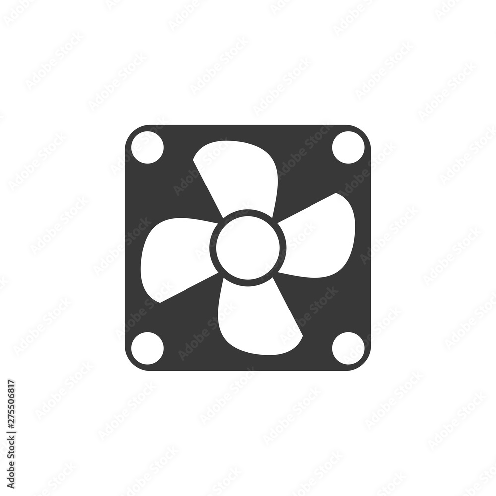 Exhaust fan icon template black color editable. Exhaust fan symbol vector sign isolated on white background. Simple logo vector illustration for graphic and web design. Exhaust fan icon template black color editable. Exhaust fan symbol vector sign isolated on white background. Simple logo vector illustration for graphic and web design.
