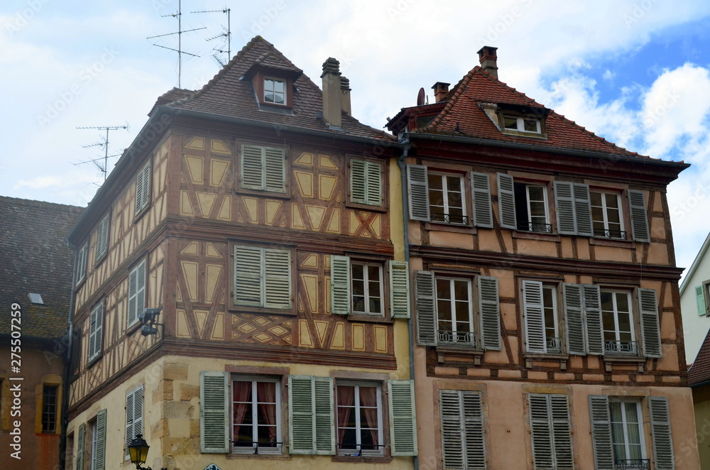 Fachwerkhäuser in Colmar Fachwerkhäuser in Colmar
