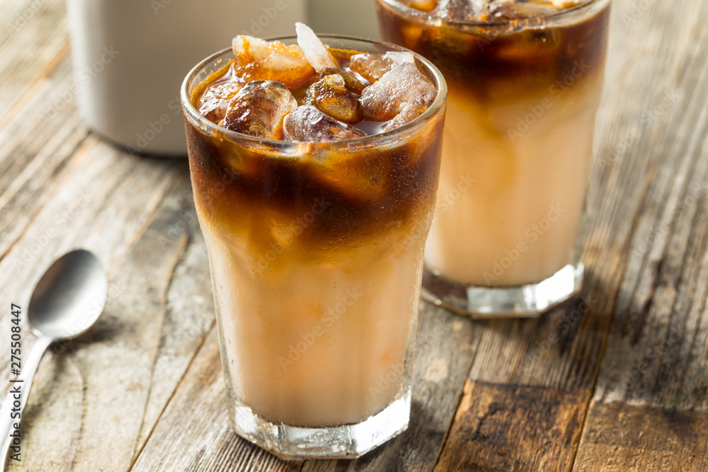 Homemade Iced Dirty Horchata Coffee Homemade Iced Dirty Horchata Coffee