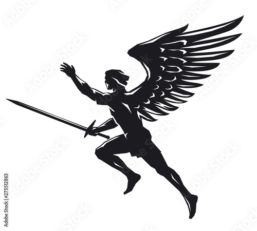 Angel with sword