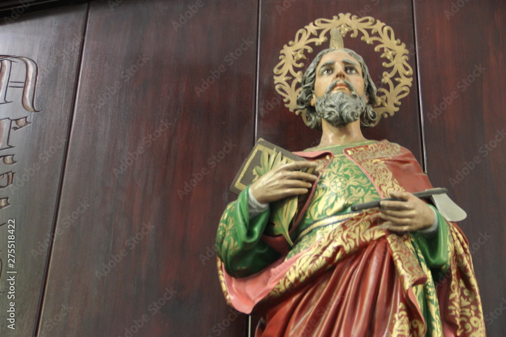 Fototapeta premium virgin mary and jesus